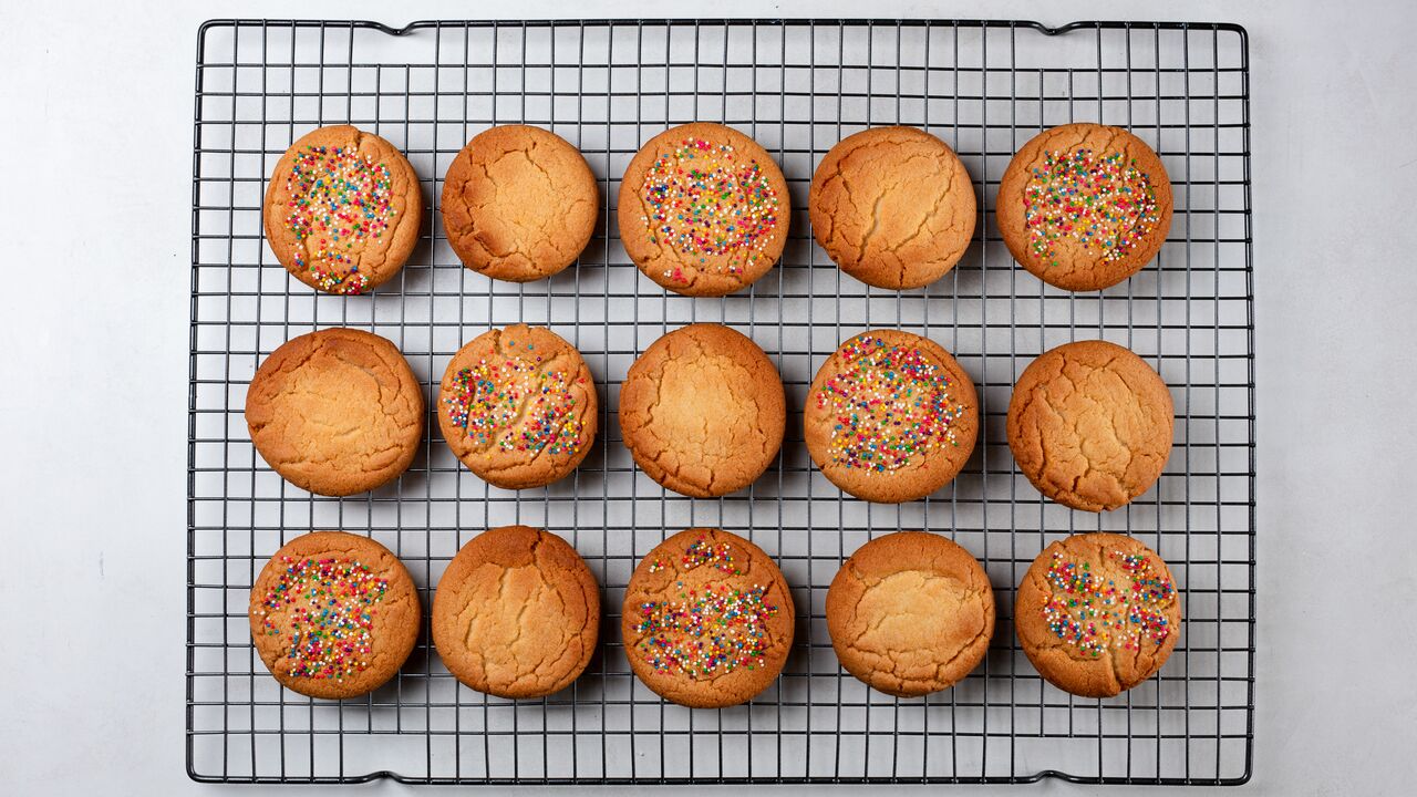 Tagatose Sprinkle Cookies
